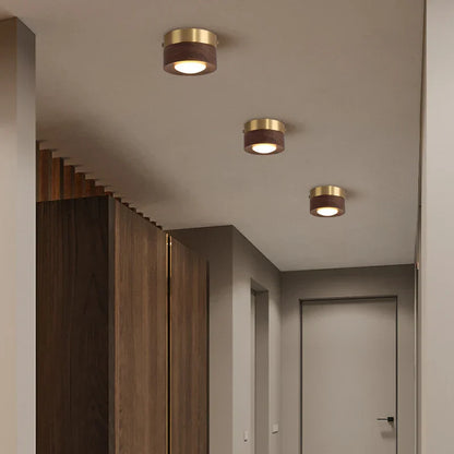 LumiWood | Minimalistisk LED Loftslampe