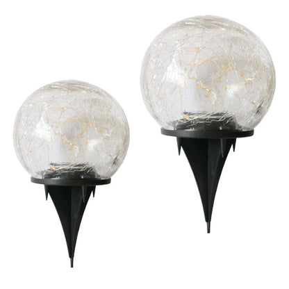 LuminaraBeam | Solcelledrevet Havekuglelampe i Elegant Design