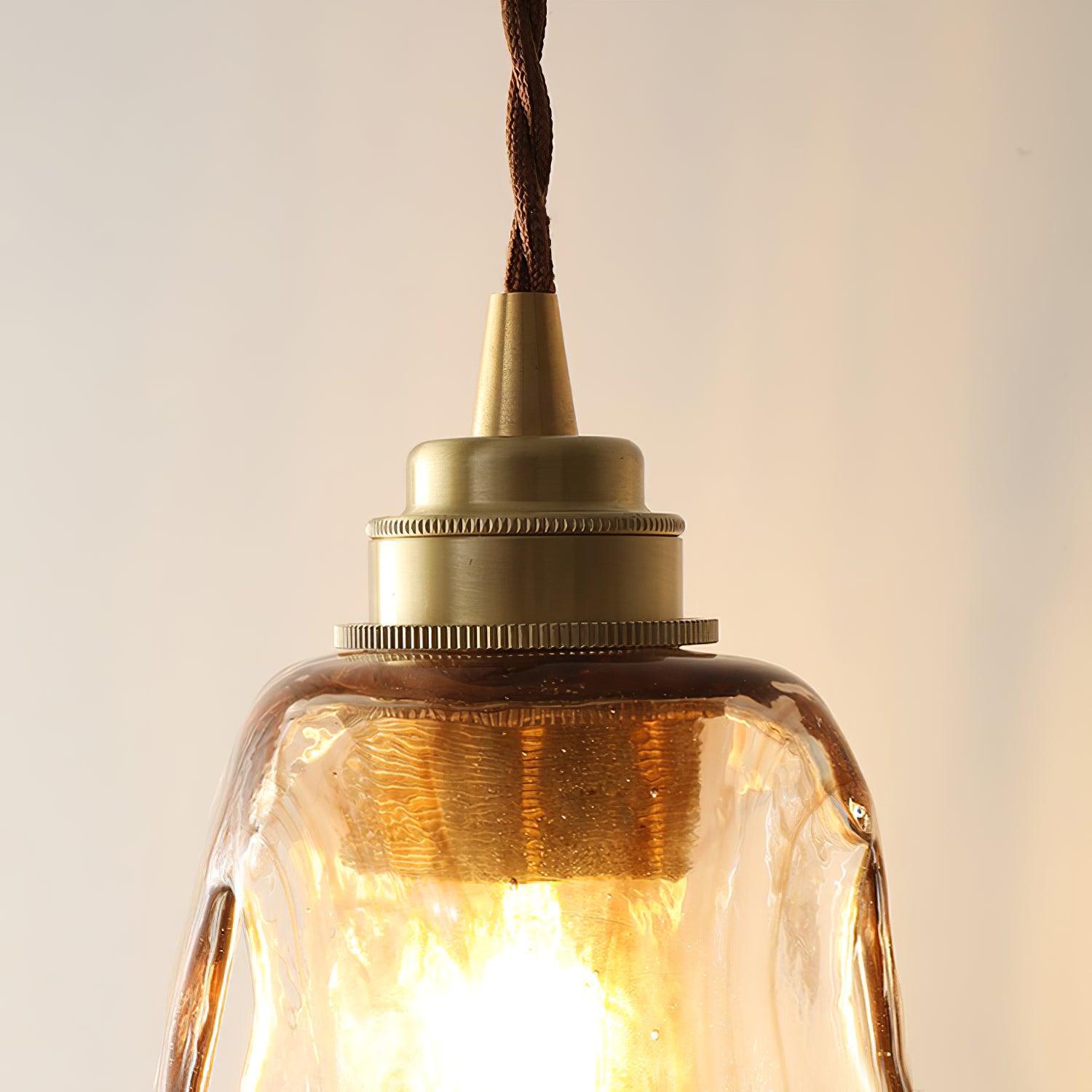LuminousBell | Rustik Klokkeformet Lampe