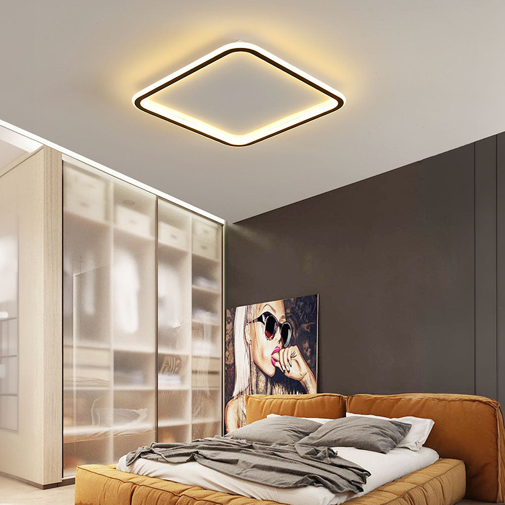 LumosSquare | Moderne Fyrkantet Loftlampe
