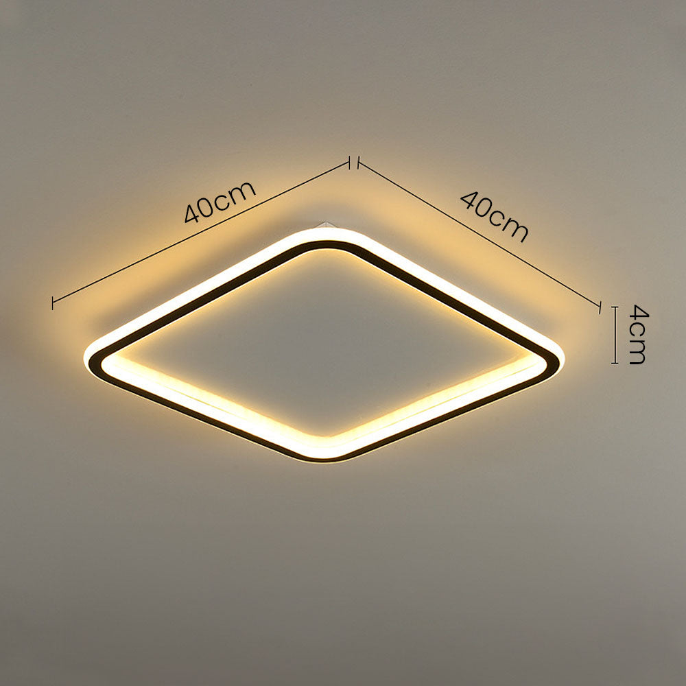 LumosSquare | Moderne Fyrkantet Loftlampe