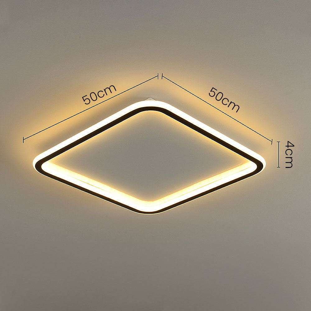 LumosSquare | Moderne Fyrkantet Loftlampe