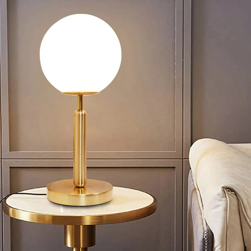 LunaLux | Minimalistisk Glas Kugle Lampe