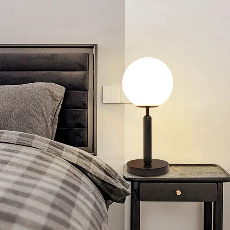 LunaLux | Minimalistisk Glas Kugle Lampe