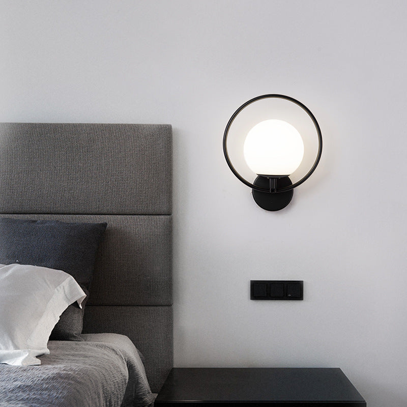 LunaRing | Elegant, Rund LED Væglampe