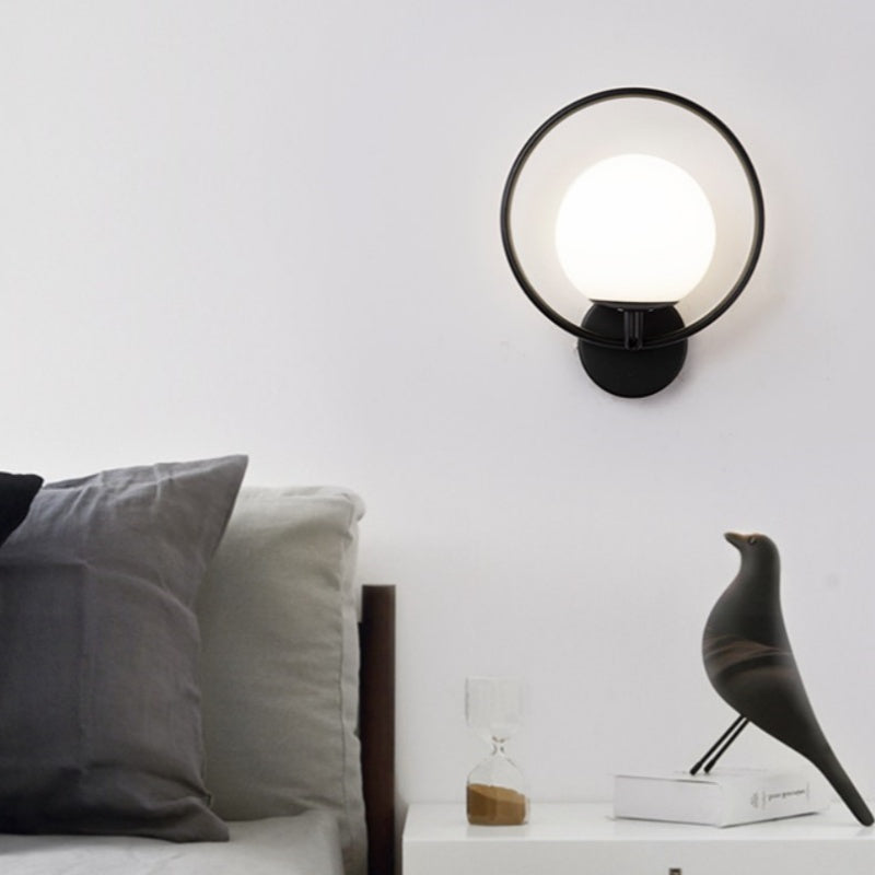 LunaRing | Elegant, Rund LED Væglampe