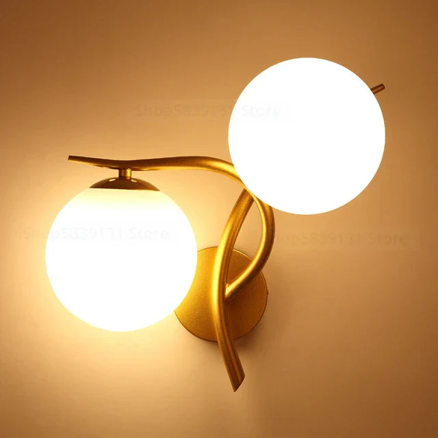 LunaTwist | Elegant Dobbelt Kuglelampe