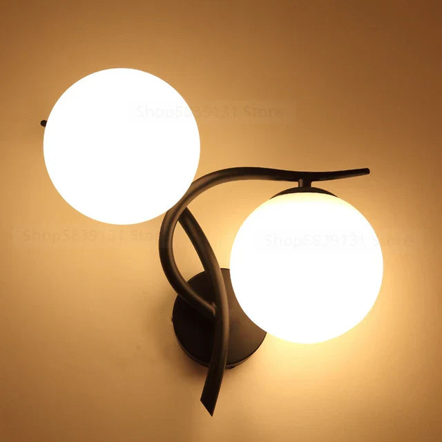 LunaTwist | Elegant Dobbelt Kuglelampe