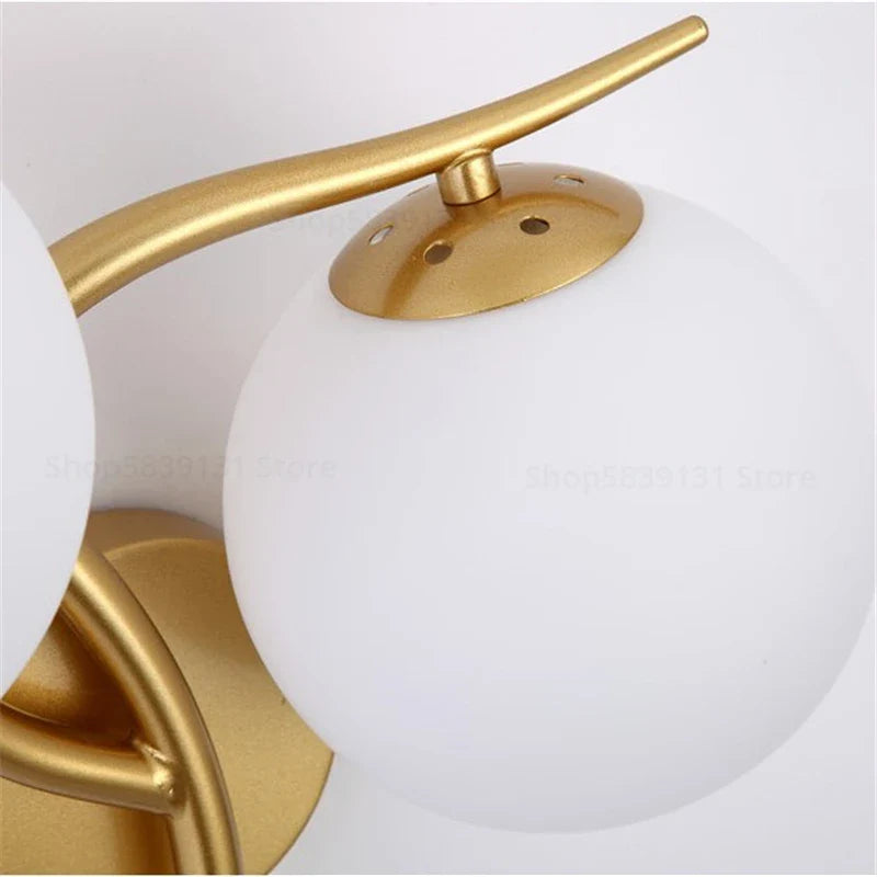 LunaTwist | Elegant Dobbelt Kuglelampe