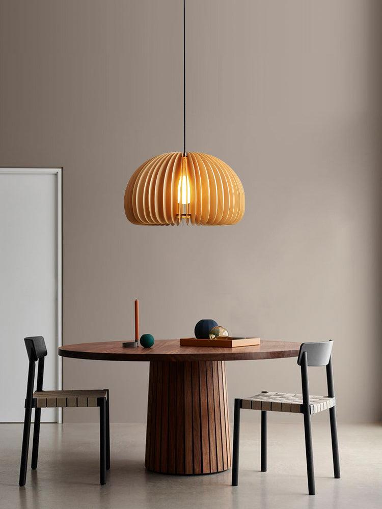 LunaWood | Moderne Kurvet Loftlampe