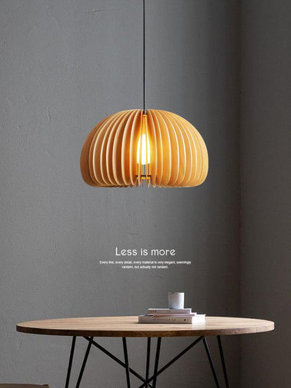 LunaWood | Moderne Kurvet Loftlampe