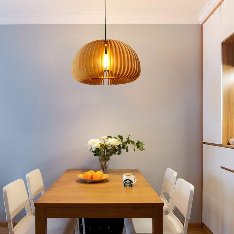 LunaWood | Moderne Kurvet Loftlampe