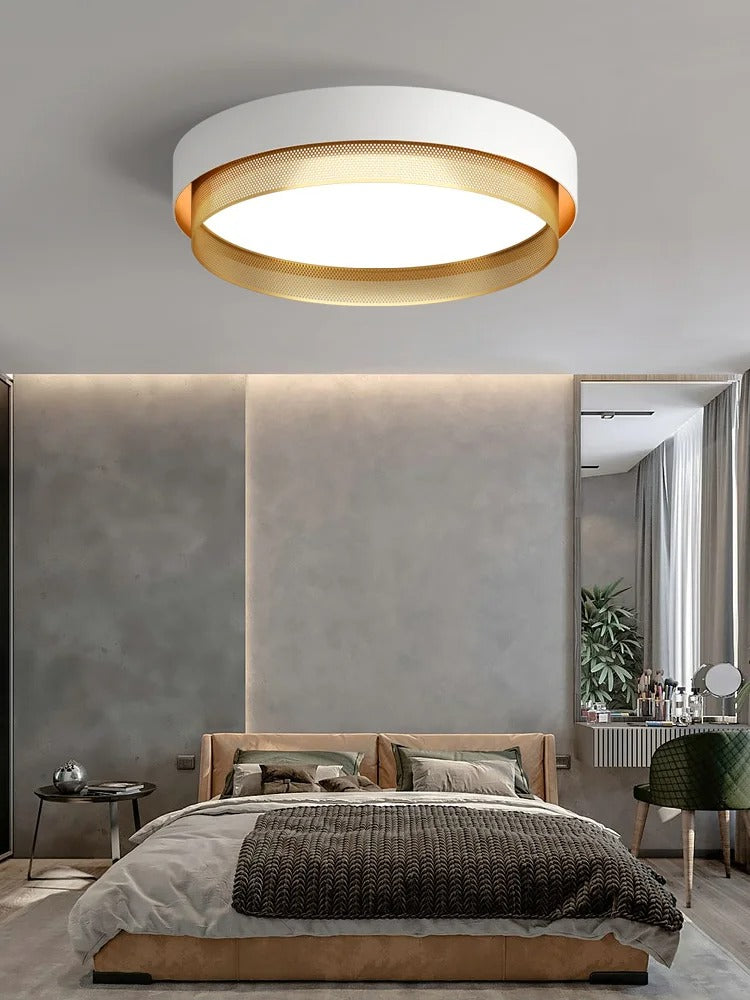 LustreBeam | Elegant To-Tone Loftlampe