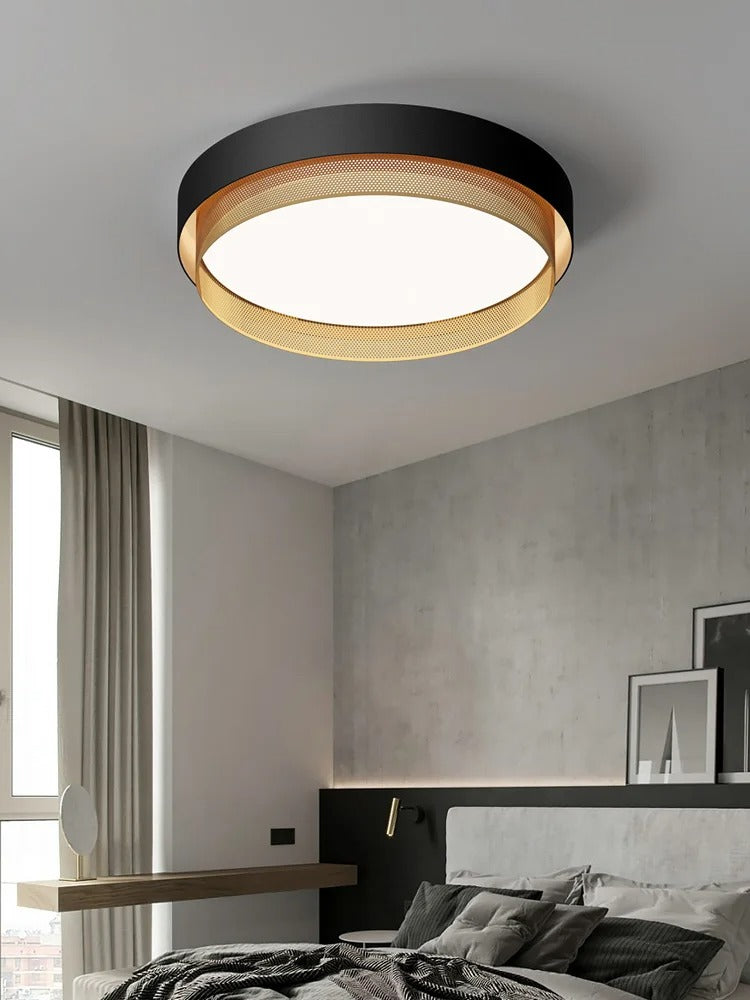 LustreBeam | Elegant To-Tone Loftlampe