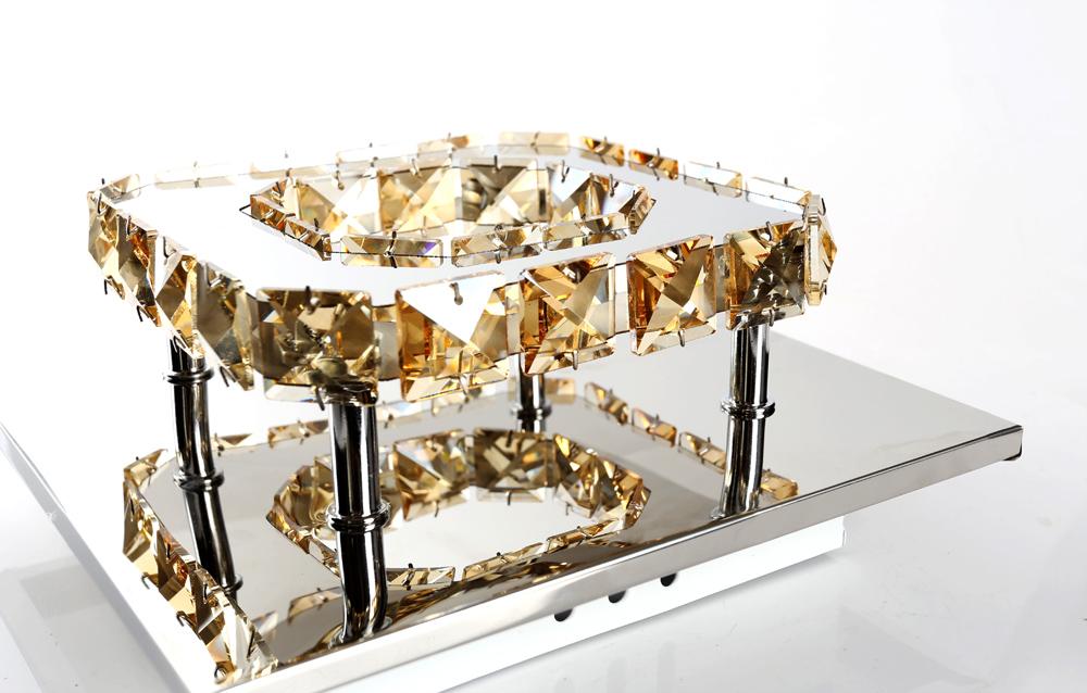 LuxeAura | Glitrende Krystal Loftlampe