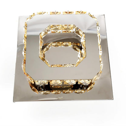 LuxeAura | Glitrende Krystal Loftlampe