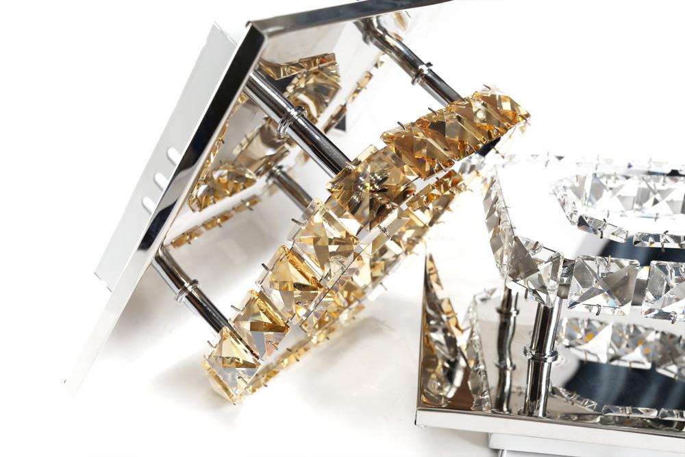 LuxeAura | Glitrende Krystal Loftlampe