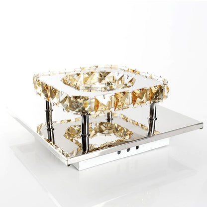 LuxeAura | Glitrende Krystal Loftlampe