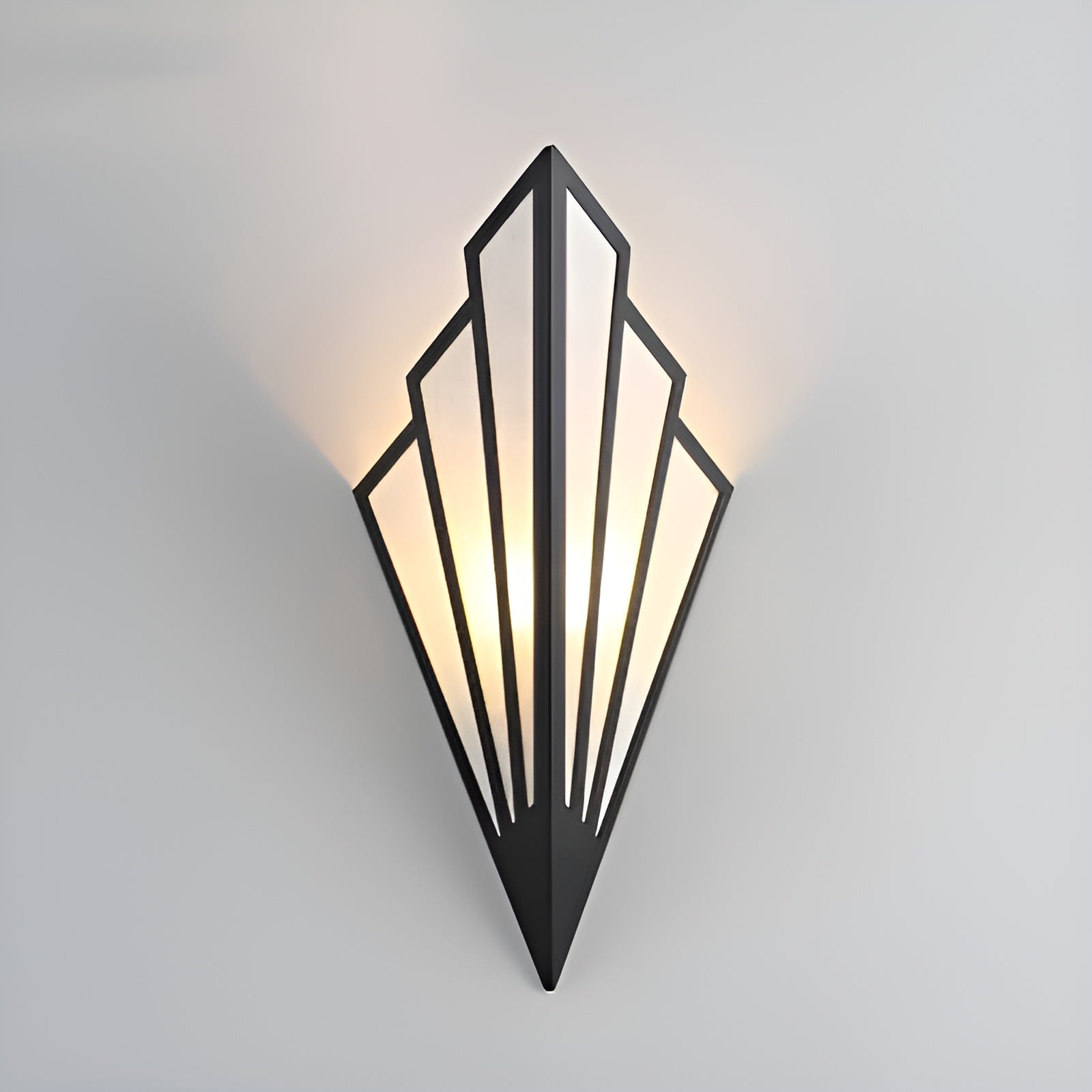 LuxeFlare | Moderne Geometrisk Væglampe