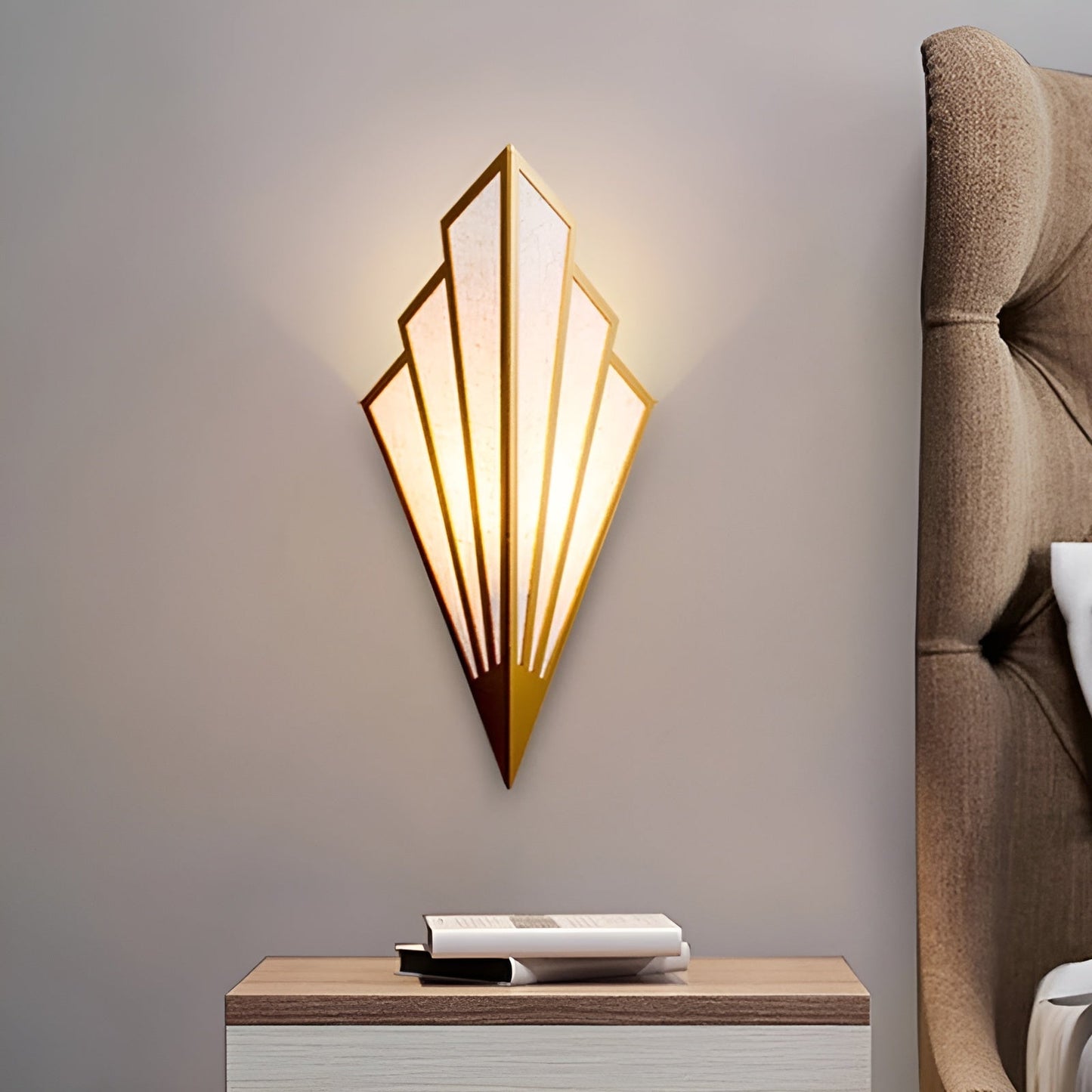 LuxeFlare | Moderne Geometrisk Væglampe
