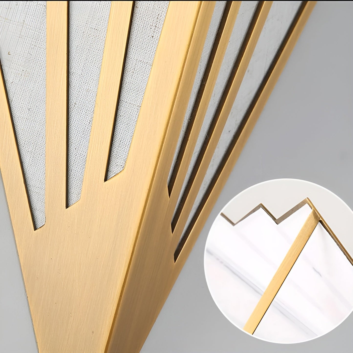 LuxeFlare | Moderne Geometrisk Væglampe