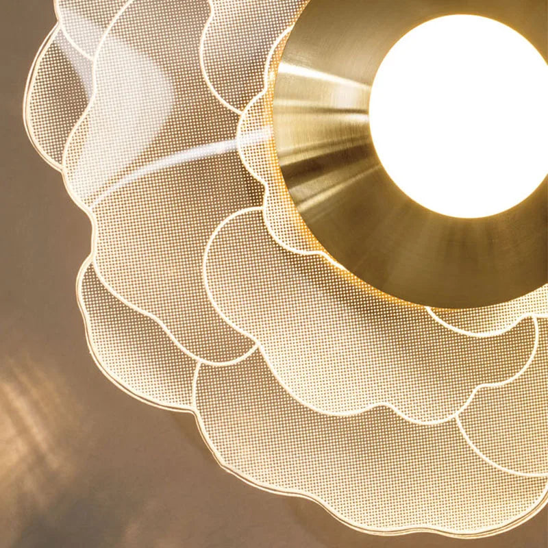 LuxeFlora | Chic Blossom Væglampe