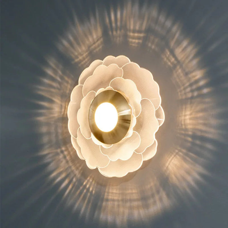 LuxeFlora | Chic Blossom Væglampe