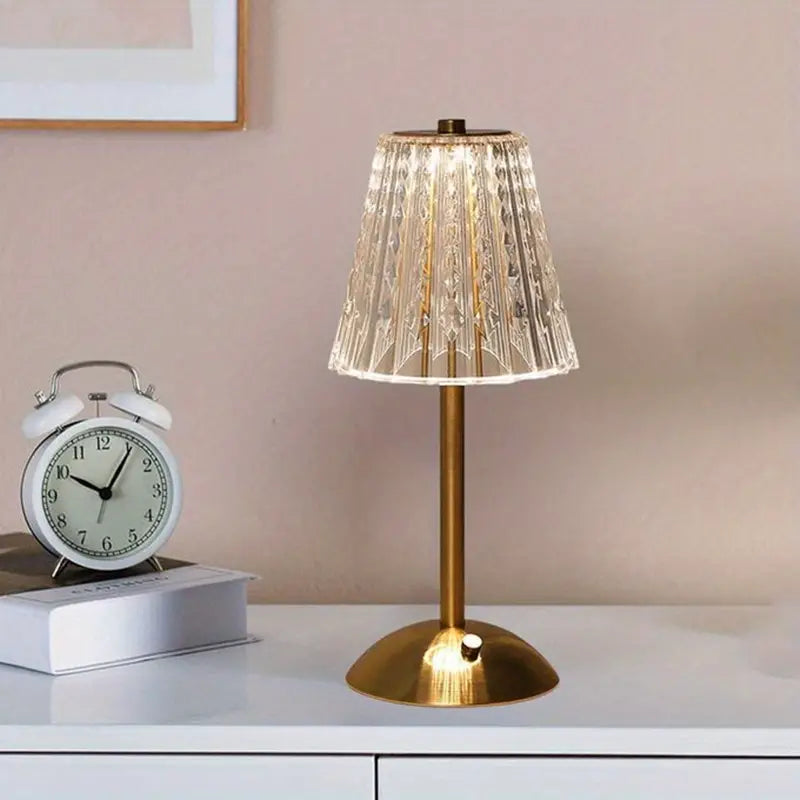 LuxoBeam™ | Moderne og Luksuskrystal Bordlampe