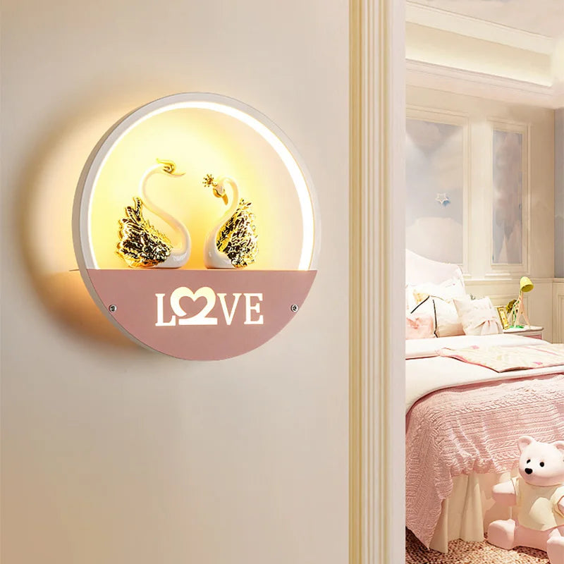 MagicGlow | Farverig Væglampe til Børneværelser