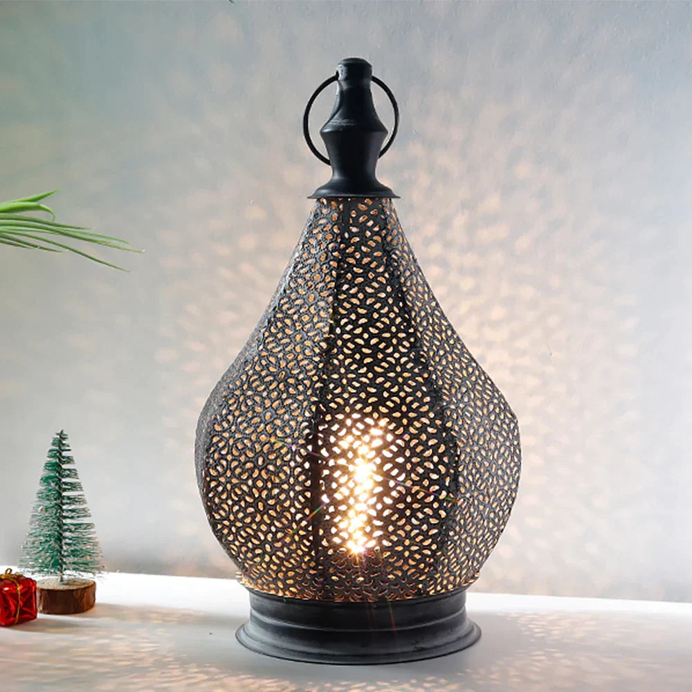 MorrocanGlow | Elegant Marokkansk Bordlampe