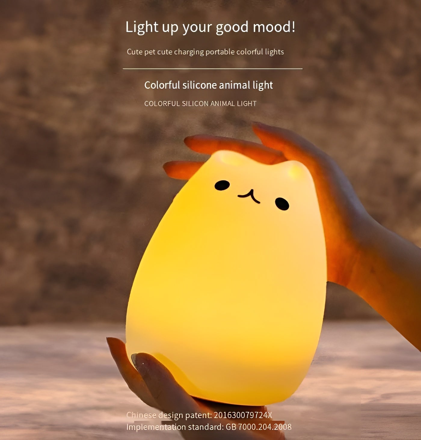 MeowBeam | Sød Kat Natlampe