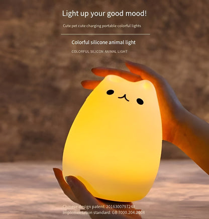 MeowBeam | Sød Kat Natlampe