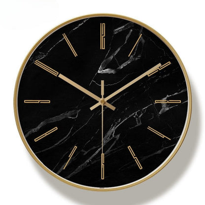 MidnightClock | Moderne Marmur Vægur