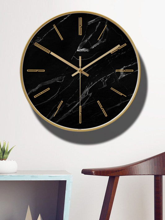 MidnightClock | Moderne Marmur Vægur