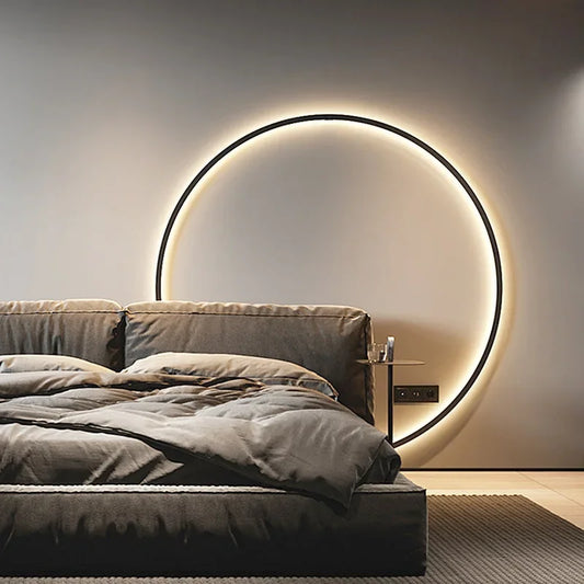 RadiantCircle | Minimalistisk Væglampe