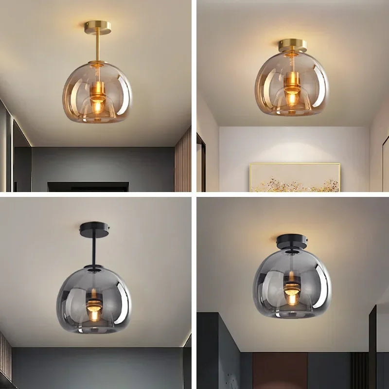 GlassLume | Elegant Glas Loftlampe