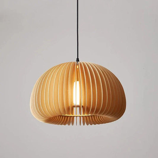 LunaWood | Moderne Kurvet Loftlampe