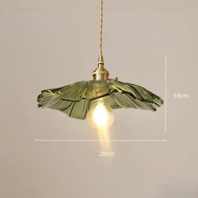 FloraGleam | Vintage Blomster Loftlampe