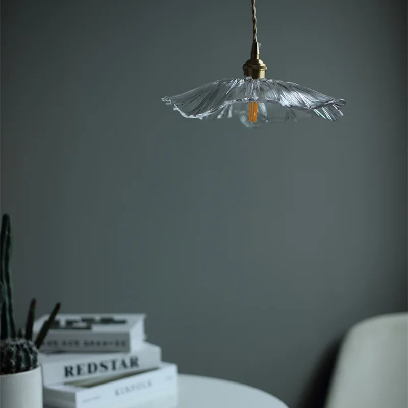 FloraGleam | Vintage Blomster Loftlampe