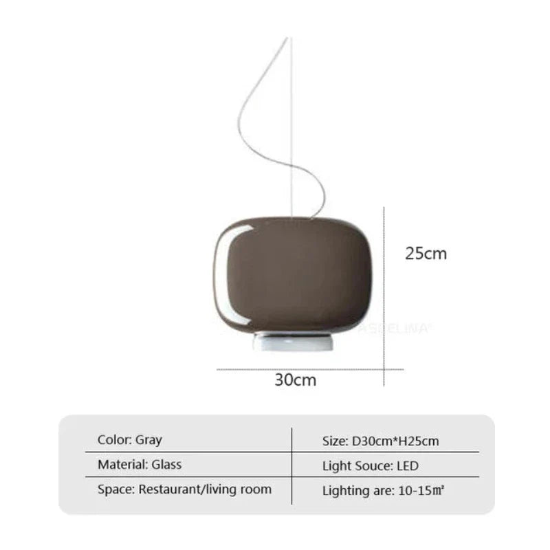 CitrusBeam | Stilfuld Glas Loftlampe