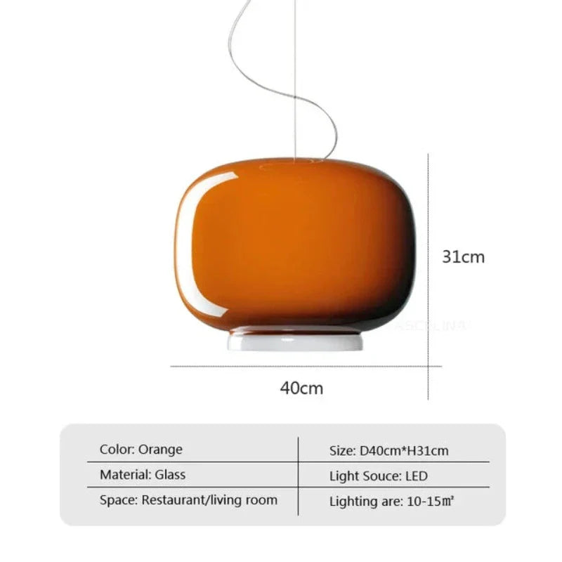 CitrusBeam | Stilfuld Glas Loftlampe