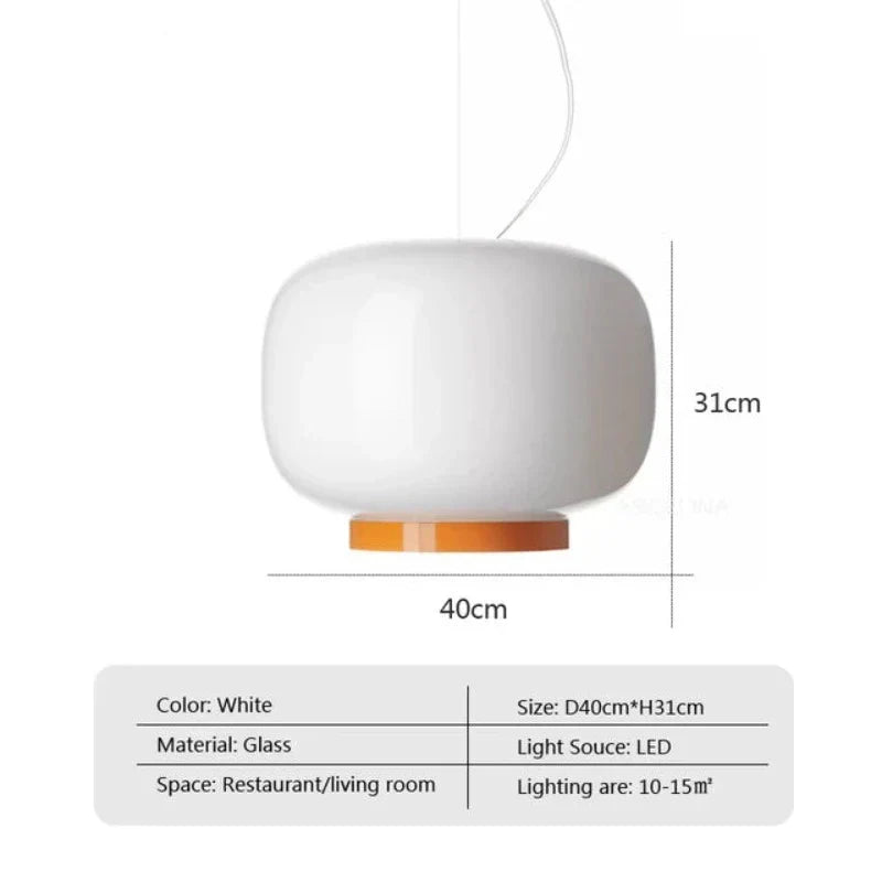 CitrusBeam | Stilfuld Glas Loftlampe