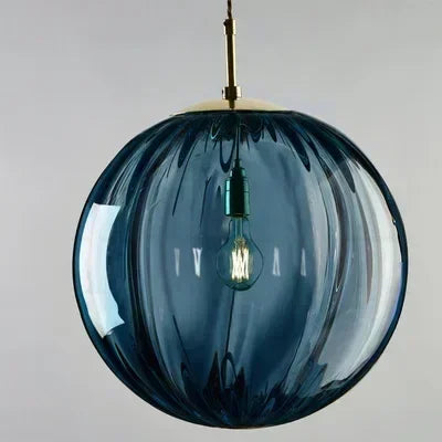 GlassOrb | Lysende Glashængelampe