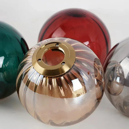 GlassOrb | Lysende Glashængelampe