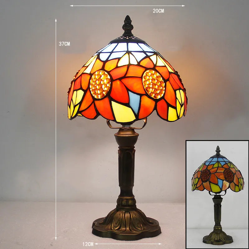 MosaicGlow | Klassisk Glasbordlampe