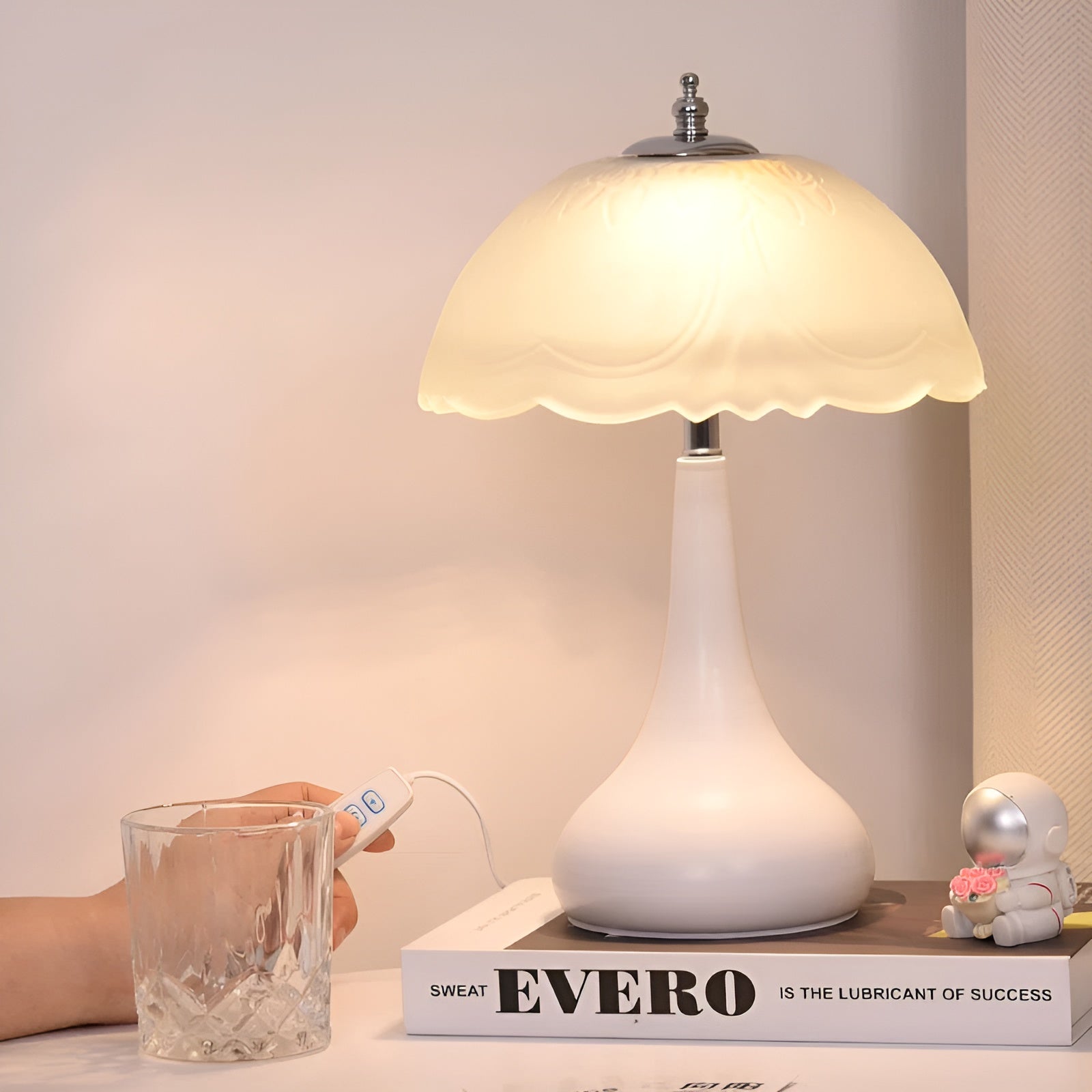 MushAura | Luksuriøs Blød Lys Bordlampe