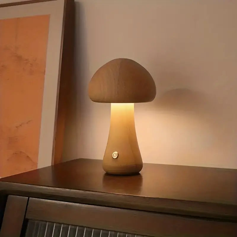 Mushglow | Unik Trådløs Svampelampe