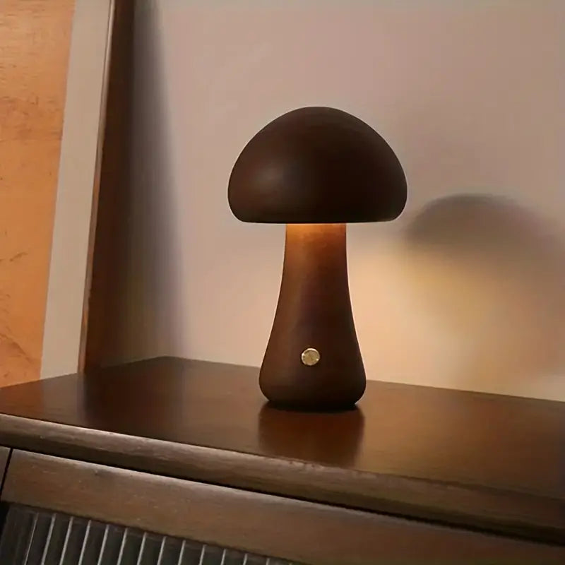 Mushglow | Unik Trådløs Svampelampe