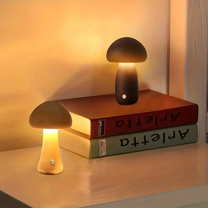 Mushglow | Unik Trådløs Svampelampe