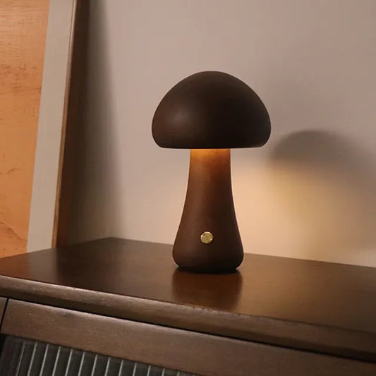 Mushglow | Unik Trådløs Svampelampe